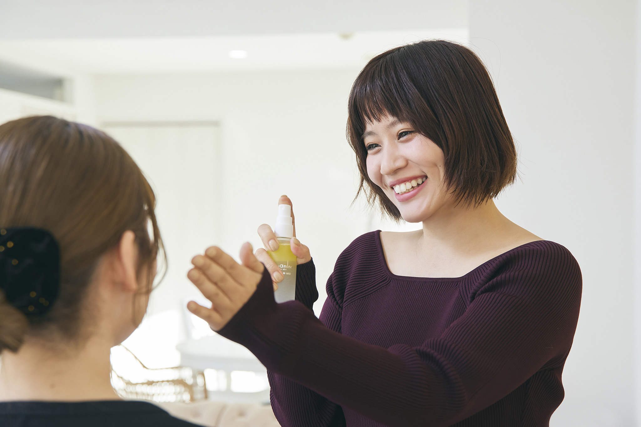 ヘアメイクとして活躍される福岡玲衣さん