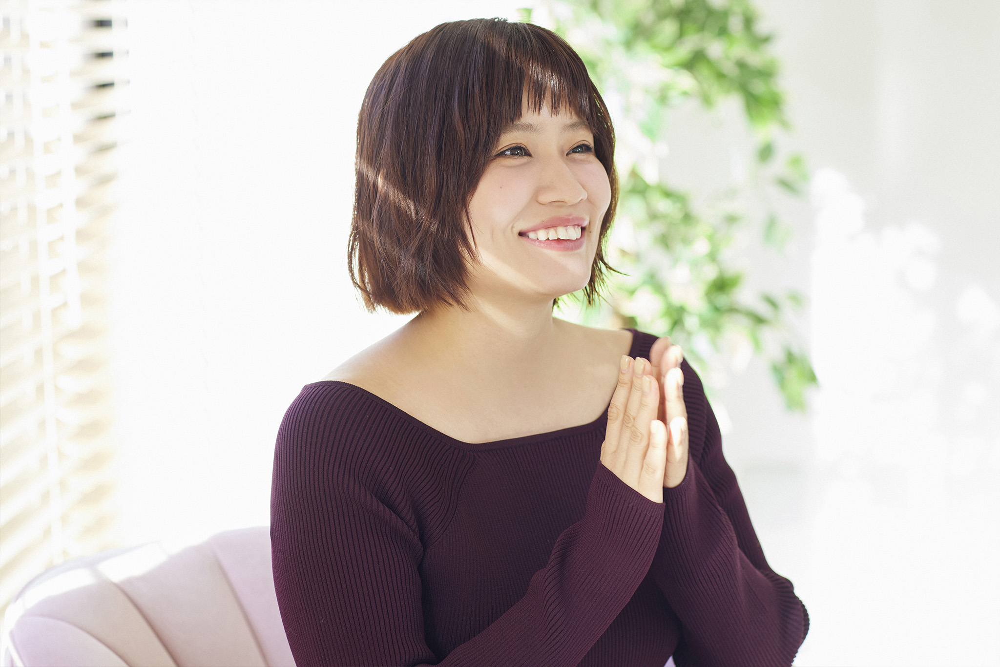 ヘアメイクとして活躍される福岡玲衣さん